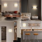 Lightess LED Wandleuchte 16W Warmweiß – Up-Down Flurlampe mit Augenschutz für Innen – Bild 4