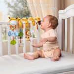 TUMAMA KIDS Giraffe Spirale Kinderwagen Spielzeug – Hängespielzeug für Babys 0-12 Monate – Bild 5