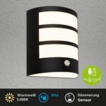 BRILONER LED Wandleuchte mit Bewegungsmelder & Akku – IP44 Aussenleuchte für Terrasse – Bild 4