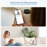 ieGeek Babyphone 2K 5" WLAN PTZ 360° – HD Nachtsicht mit App-Steuerung für Eltern – Bild 2
