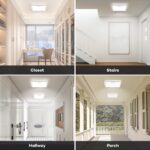 BLNAN LED-Deckenleuchte 18W mit Bewegungsmelder – 3 Farbtemperaturen für Küche & Flur – Bild 9