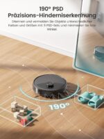 Lefant M3 Saugroboter mit Wischfunktion – 12000 Pa Saugkraft & LiDAR Navigation – Bild 7