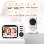 Babystar Babyphone 3.2" mit Kamera – Sicherer Baby Monitor ohne WLAN für zuhause – Bild 2