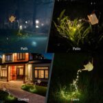 Kizozo Solar Gießkanne mit 60 LED Lichterkette – IP65 Gartenleuchte warmweiss – Bild 7