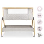 Moby-System DREEMY 3in1 Babybett – Beistellbett, Reisebett & freistehendes Bett für Neugeborene – Bild 5
