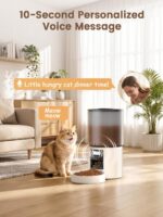 PETVION Futterautomat Katze 4L – Programmierbar bis 6 Mahlzeiten mit Portionskontrolle – Bild 4