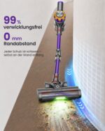 DyMona V18PRO Akku Staubsauger – 50 kPa Saugkraft, 50 Min Laufzeit, ultraleicht 1,4 kg – Bild 5
