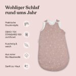 Ehrenkind® Ganzjahres-Babyschlafsack Rund 2.5 TOG – Bio-Baumwolle & Oeko-Tex zertifiziert – Bild 3