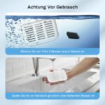 10er Set Katzenbrunnen Filter mit Aktivkohle – Ersatz für EVERWEET MAX – Bild 4