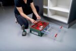 metabo BS 18 Akku-Bohrschrauber 18V mit 74-teiligem Zubehör-Set – Komplett-Werkstatt im Koffer – Bild 2