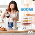 MalTec Lebensmitteltrockner 11,5l mit 5 Sieben – Dehydrator 35-70°C für Obst & Gemüse – Bild 3
