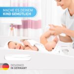 FLIPLINE Wickelaufsatz für Hemnes Kommode 85x75x13cm – Doppel-Befestigung & kippsicher – Bild 6