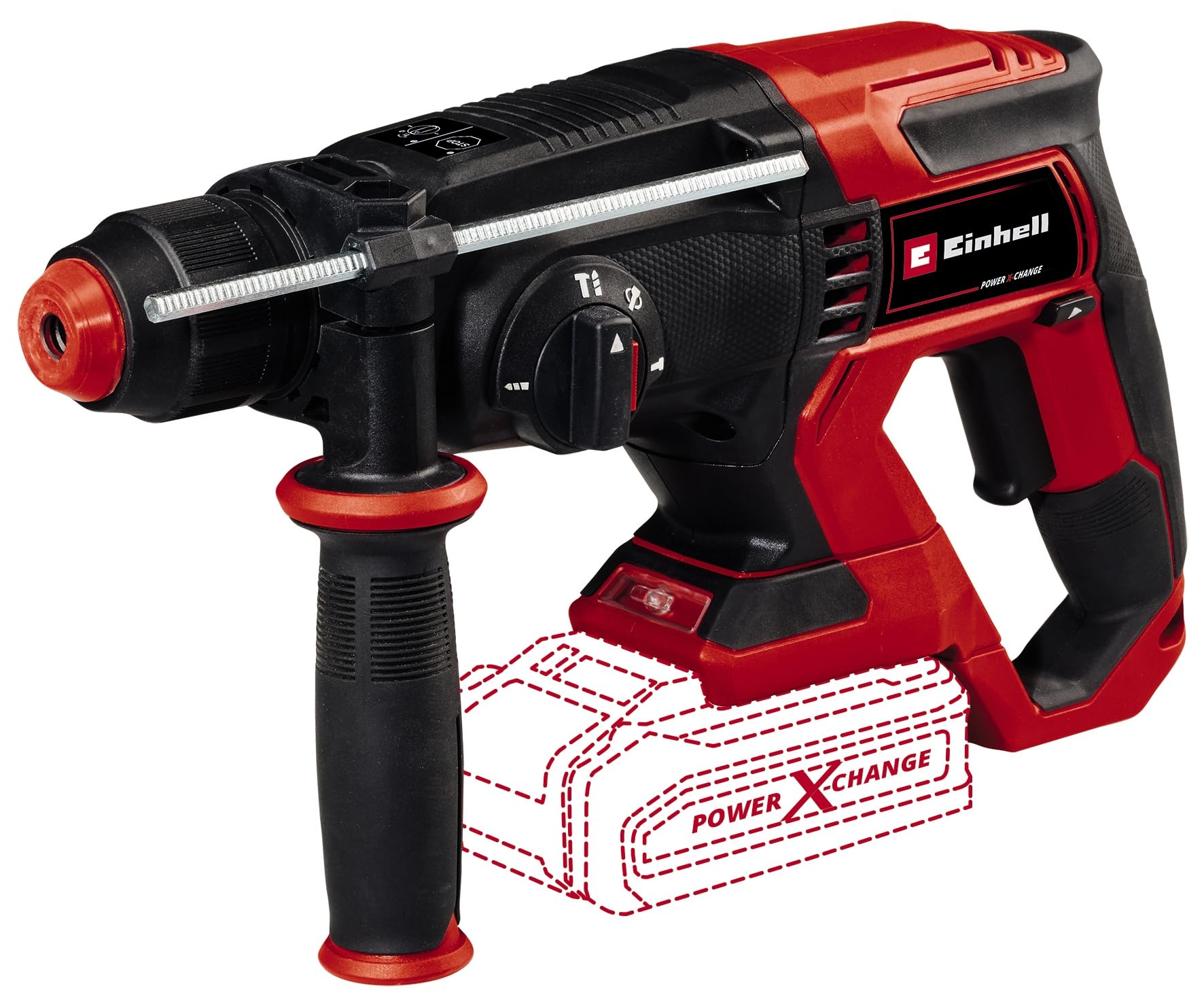 Einhell TE-HD 18/20 Li-Solo Akku-Bohrhammer – 4 Funktionen & SDS-Plus für Profis