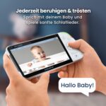 Babysense Full HD Split-Screen-Babyphone mit 2 Kameras – sichere WLAN-freie Überwachung – Bild 7