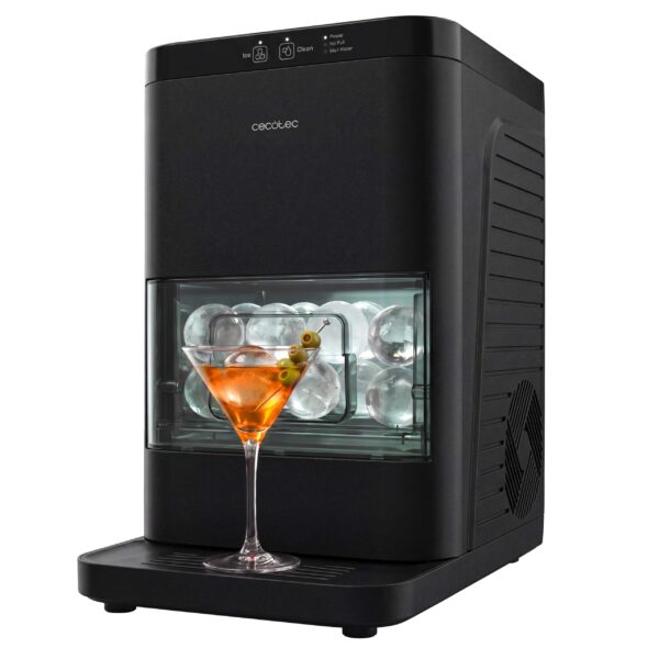 Cecotec Chillin´Ice Sphere – Eiskugelmaschine für 45 mm Kugeln, 70-Minuten-Zyklus