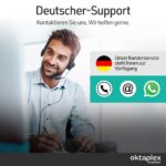 Oktaplex Ambo LED Aussenlampe mit Bewegungsmelder 10W 800lm IP54 – Warmweiss – Bild 7