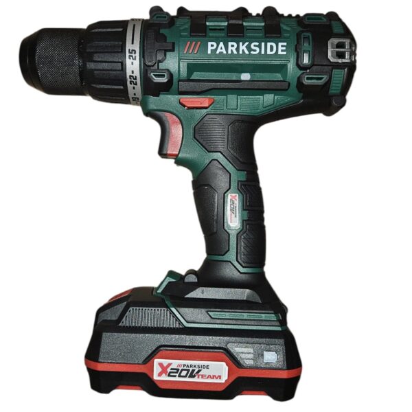 Parkside PABS 20-Li E6 Akku-Bohrschrauber 20V – kraftvoll & präzise mit Akku & Ladegerät