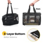 Conlun Katzentransportbox M – Flugzeugtauglich mit Sicherheitsschnalle für bis 7 kg – Bild 8