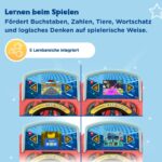 VTech Abenteuer Lernlenkrad – Interaktives LCD-Spielzeuglenkrad mit 3 Spielmodi für Kinder 3–7 Jahre – Bild 5
