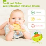 hahaland 6-in-1 Silikon Tissue Box – Montessori Motorikspielzeug für Babys ab 6 Monaten – Bild 7