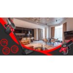 Retoo 2in1 Stielstaubsauger 600 W Zyklon – Beutellos mit Handstaubsauger-Funktion – Bild 4