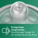 Philips AVENT Geschenkset Babyflaschen Glas – Natural Response für 0–6 Monate – Bild 4