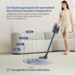 Olvy Turbo A10 Akku Staubsauger Kabellos – 35 KPa Saugkraft mit Wischfunktion – Bild 9