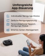 eufy HydroJet E25 Saug- und Wischroboter – 20.000Pa Turbo-Saugkraft mit All-in-One-Station – Bild 9