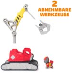 Rubble & Crew Chargers 2-in-1 Mega Kran-Fahrzeug 25 cm – Baufahrzeug mit Charger-Figur ab 3 Jahren – Bild 4