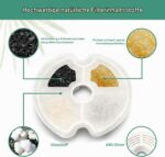 AONBOY Katzenbrunnen Filter 6+6er Set – Dreifach-Filtration für F2 Modelle – Bild 2