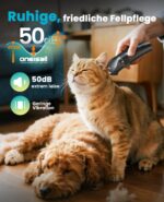 oneisall Leise Hundeschermaschine Upgrade Pro – Profi Fellpflege mit Titan-Keramik für Hunde & Katzen – Bild 4