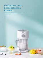Reemix Slushy Maker Ice Shaver – Eismaschine mit 3 Modi & Edelstahlklingen für Slush-Eis – Bild 3