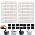 EchoPaws Katzenbrunnen Filter 28er Set – Mehrstufige Filtration für sauberes Trinkwasser