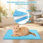 Aitsite Kühlmatte 40x50 cm – Selbstkühlende Hundematte mit Gel für Hunde & Katzen – Bild 2