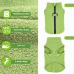 Oslueidy Hundemantel Fleece M – Wärmeschutz & Komfort für kleine bis grosse Hunde – Bild 7