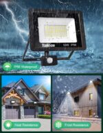 Tailcas 50W LED Strahler mit Bewegungsmelder & Fernbedienung – 4500 Lumen, IP66 wasserdicht – Bild 5