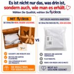 FlyIdeas Wasserdichter Matratzenschoner 90x55 cm (2 Stk.) – Zertifizierter Bambus für Babybetten – Bild 10