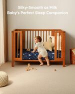 Unnivoll Baby Spannbettlaken 70x140 cm – 3er Pack Mikrofaser für Kinderbetten – Bild 7