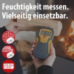 Brennenstuhl Feuchtigkeits-Detector MD – Holz- & Baustoff-Feuchtemessgerät mit LCD-Display – Bild 2