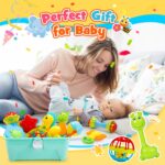 Wootoyz 14-teiliges Rassel-Beissring Set – Sensorisches Babyspielzeug 0-12 Monate mit Aufbewahrungsbox – Bild 7