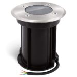 linovum BORU 4er Set Bodeneinbauleuchte rund GU10 IP67 – Befahrbar bis 500 kg – Bild 9