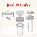 NUK 3-in-1 Trinklernset – Trainer Cup, Magic Cup 360° & Action Cup | 230 ml – Bild 6