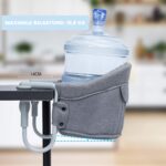 Orzbow Tischsitz Baby Grau – Tragbarer Babysitz mit 5-Punkt-Sicherheitsgurt & Polsterung – Bild 7