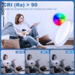 Aulaiyi 2er Deckenlampe mit Radarsensor – LED Deckenleuchte 4000K für Flur & Treppe – Bild 5