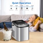 JustSmart Eiswürfelmaschine 120W – 9 Eiswürfel in 6 Minuten für Zuhause & Gewerbe – Bild 3