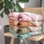 lulumoon Musselin-Babydecke 120x120 cm – 100% Baumwolle, wendbar & atmungsaktiv – Bild 7