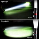 Blukar LED Taschenlampe Aufladbar 2er Set – 2000 Lumen Zoom Taschenlampe mit 5 Modi – Bild 3