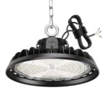 RUISUN UFO 150W LED Hallenstrahler 25500lm – Dimmbare Industrieleuchte IP65 für Werkstatt & Lager