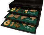 Bright Kitchen Silikon-Antihaft-Matten 14x14 cm für Excalibur Dehydrator – 9er Set – Bild 3