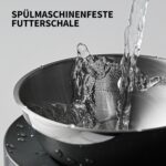 PETKIT CYBERTAIL Erhöhter Futternapf Edelstahl – Ergonomisch gekippte Napfschale für Katzen & kleine Hunde – Bild 6